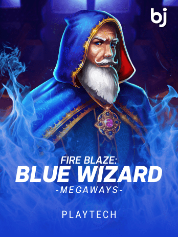 Fire Blaze Blue Wizard Megaways screenshot